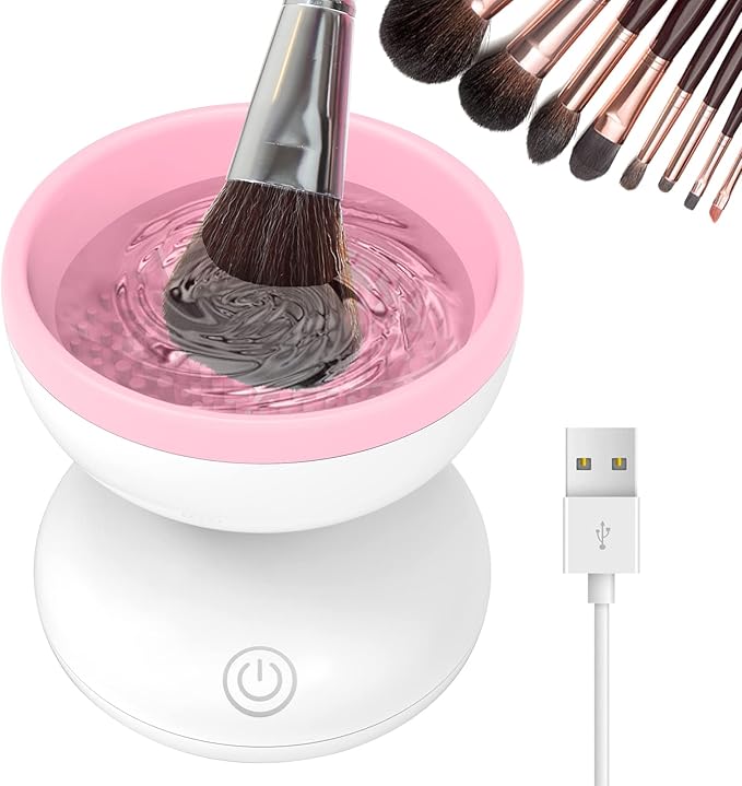 GlamWash™ - Automatic Makeup Brush Cleaner