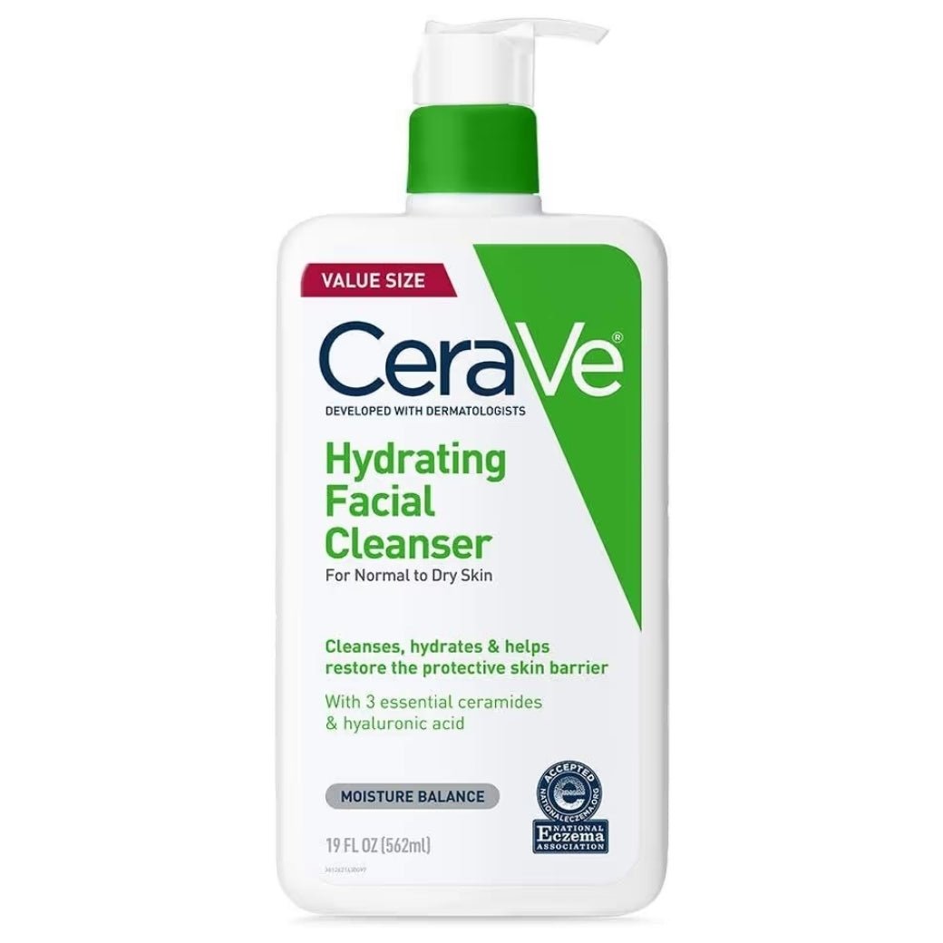 CeraVe Hydrating Facial Cleanser (562ml)