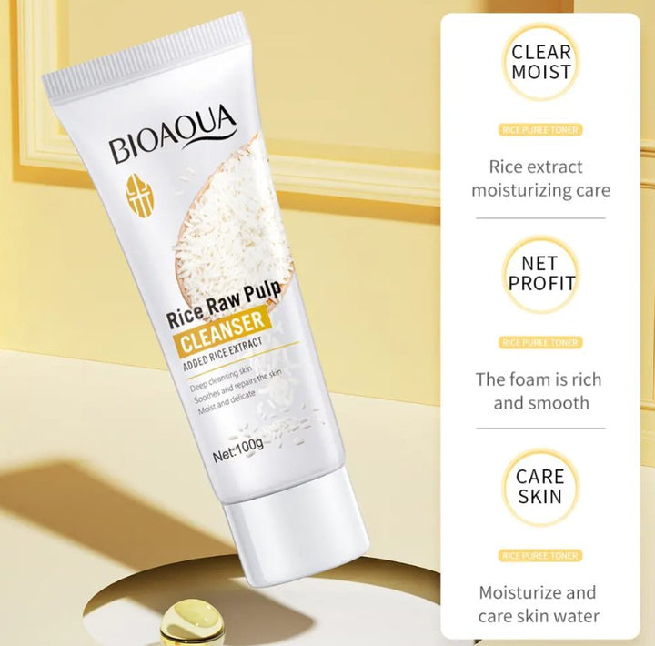 BIOQUA Rice Pulp Cleanser (100g)